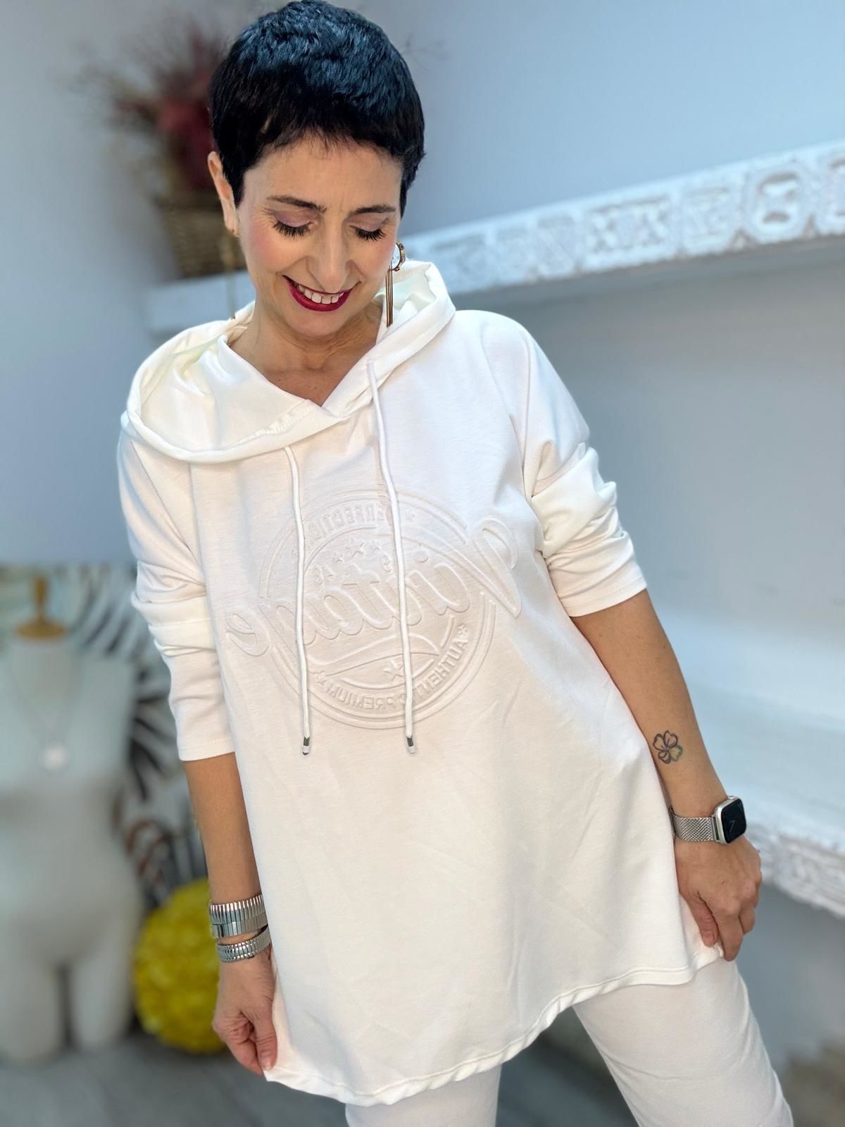 VİNTAGE BASKILI SWEAT