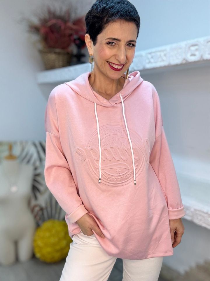 VİNTAGE BASKILI SWEAT