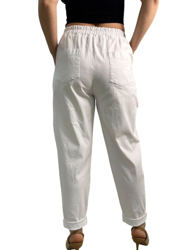 BELİ LASTİKLİ PANTOLON