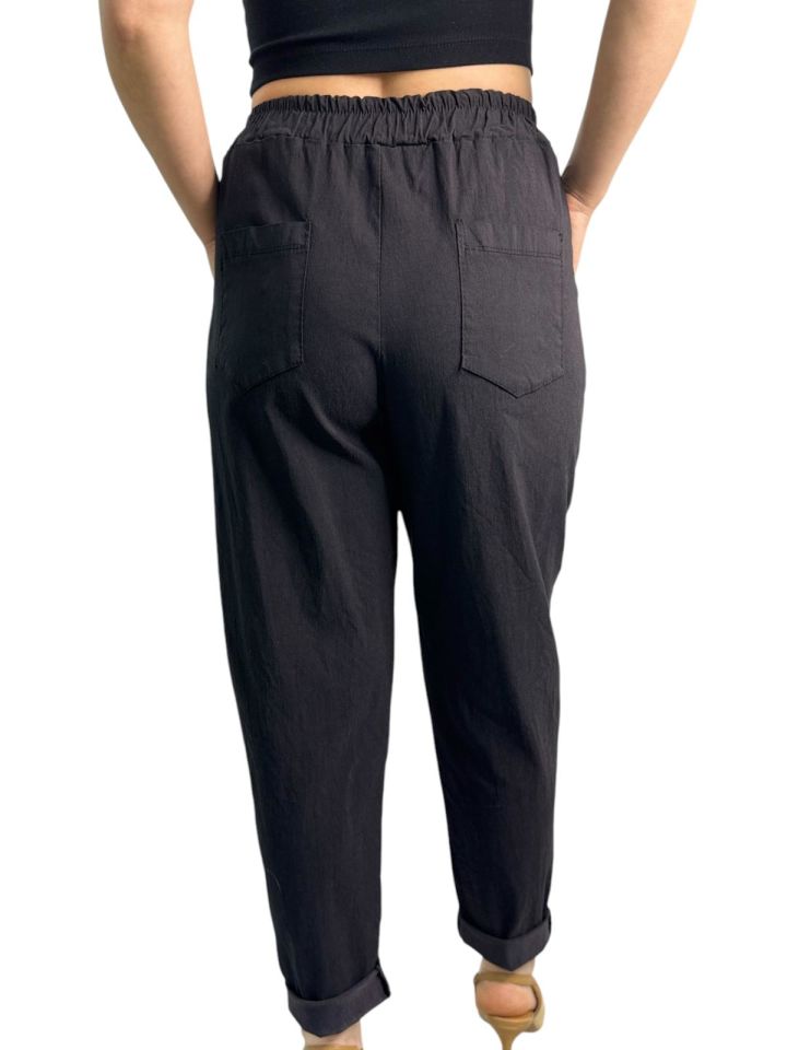 BELİ LASTİKLİ PANTOLON