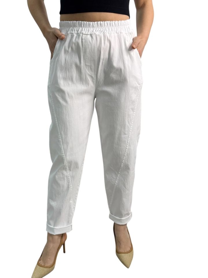 BELİ LASTİKLİ PANTOLON